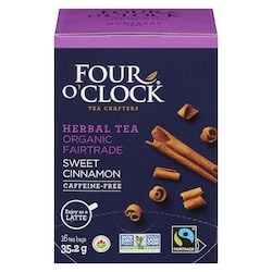Four O'Clock Herbal Tea Organic Fairtrade Sweet Cinnamon 16 g, $34.31/100g