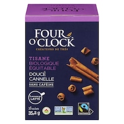 Four O’Clock Tisane biologique équitable douce cannelle 16 g, 34,31 $/100g
