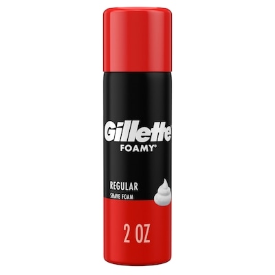 Gillette Shaving Foam 59 ml, $4.24/100ml