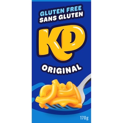 Kraft Macaroni Et Fromage Original Sans Gluten Kd, Boîte 170 g, 2,05 $/100g
