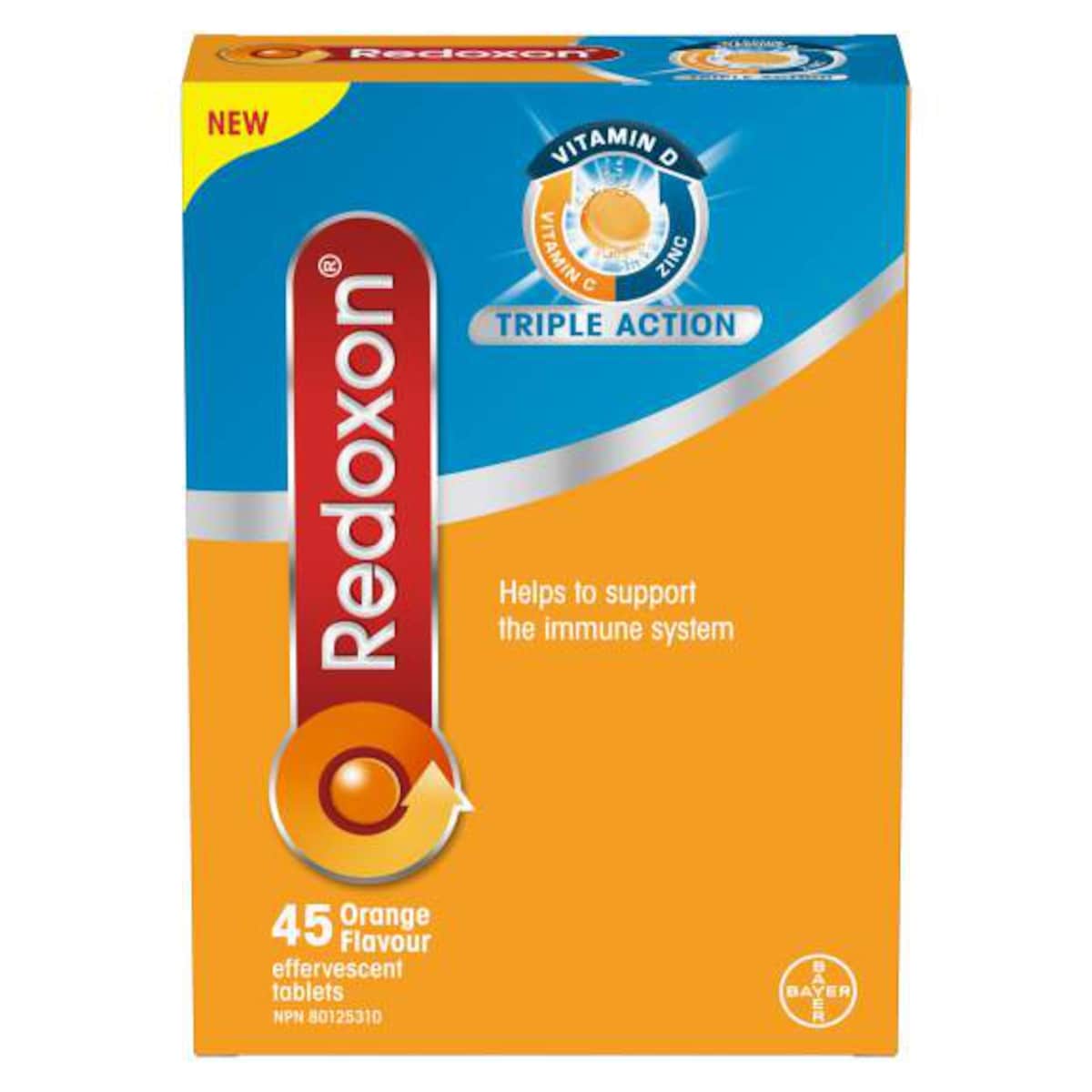 Redoxon Triple Action 45s 45 ea, $0.48/1ea