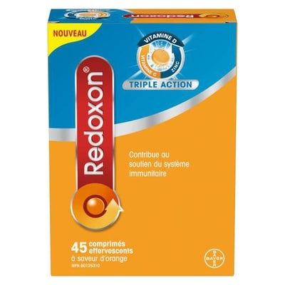 Redoxon Triple Action 45s 45 ea, 0,48 $/1ch