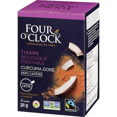 Tisane biologique équitable curcuma doré