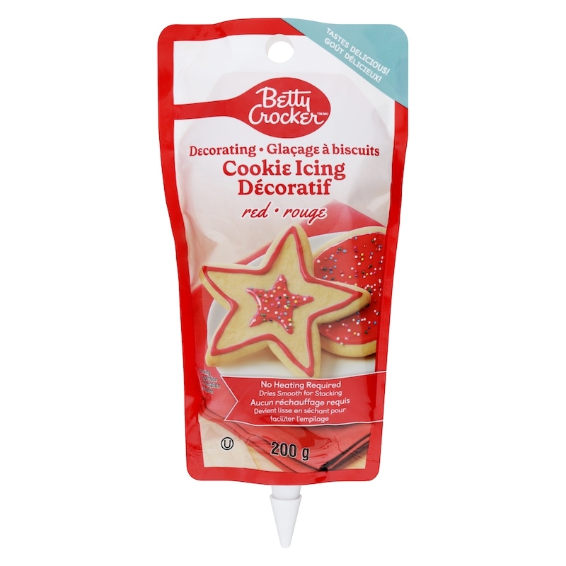 Decorating Cookie Icing Red