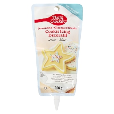 Betty Crocker Decorating Cookie Icing White 200 g, $1.75/100g