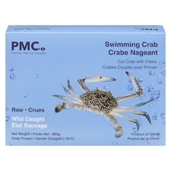 Premier Swimming Crab Raw 680 g, $1.62/100g