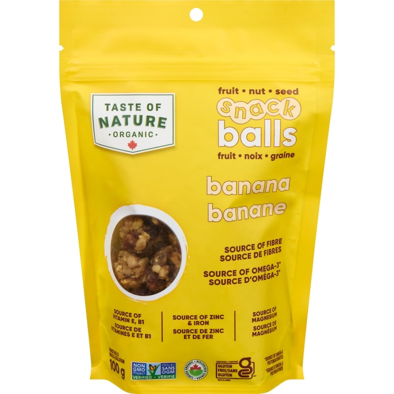 Organic Snack Balls Banana