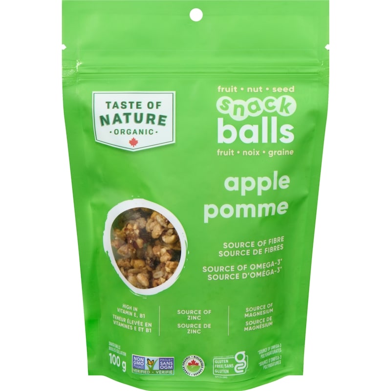 Organic Snack Balls Apple