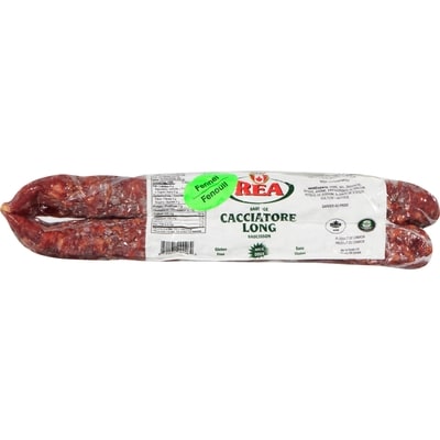 Rea Sausage Cacciatore Long Fennel Mild 350 g, $4.00/100g