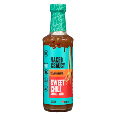 Naked & Saucy Sweet Chili Sauce Mild 296 ml, $3.54/100ml