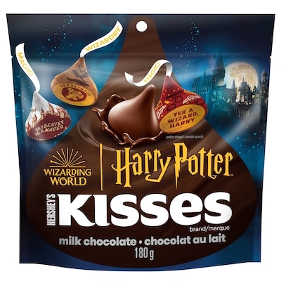 Hershey's Kisses Harry Potter Milk Chocolate Packaged Candy 180 g, $3.33/100g