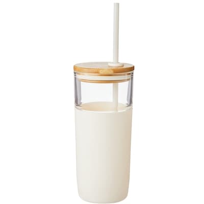 Life at Home Glass To Go Tumbler - Almond 1 ea, $10.00/1ea