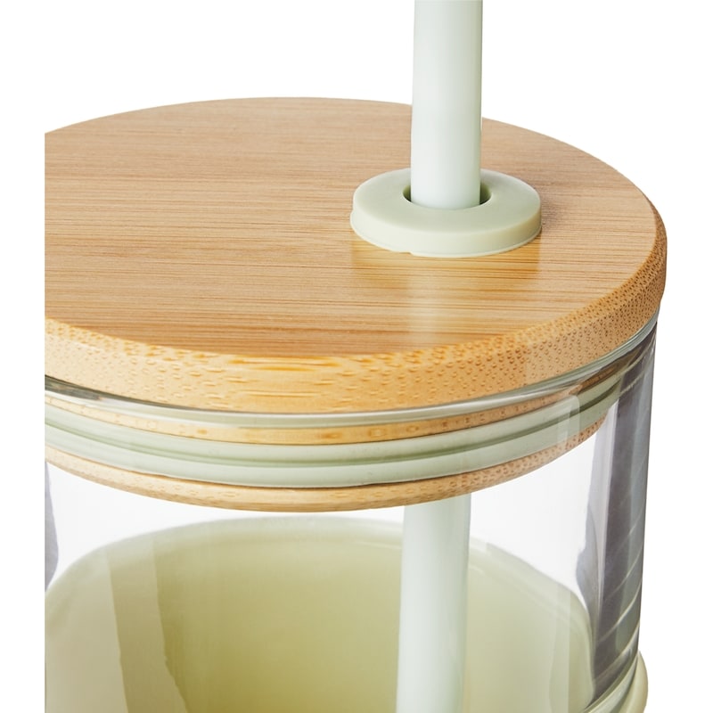 Glass To Go Tumbler - Sage