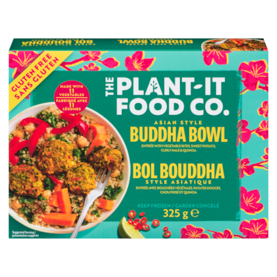 The Plant-It Food Co. Bol bouddha style asiatique 325 g, 3,38 $/100g