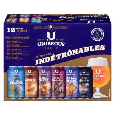 Unibroue La Brasserie Sleeman Du Quebec Ltee (Pièce d’identité requise au moment du ramassage) 12x355.0 ml, 0,61 $/100ml