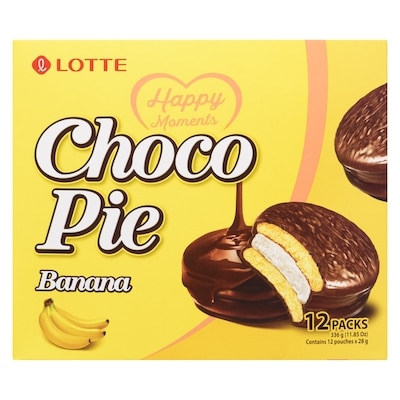 Lotte Choco Pie - Banana - 336 g | Loblaws