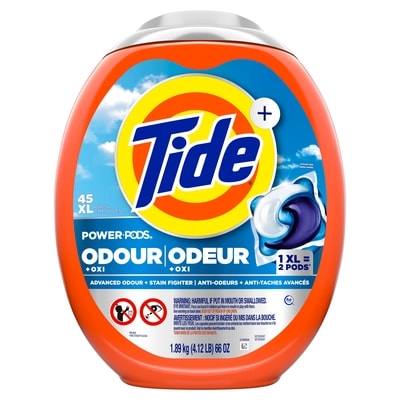 Tide Laundry Detergent Pacs, Original, 45 Ct. 45 ea, $0.44/1ea