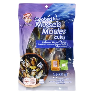 Viva Sea Moules cuites 500 g, 1,40 $/100g