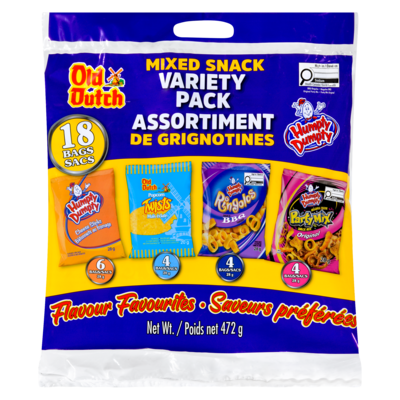 Old Dutch Mixed Snack Variety Pack 472 g, $2.33/100g