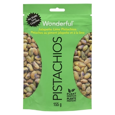 Paramount Pistaches au piment jalapeno et lime 155 g, 7,74 $/100g