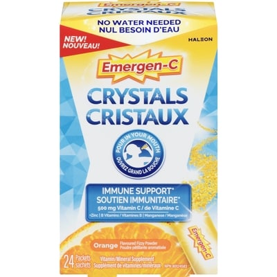 Emergen C Crystals Orange Flavour 24 ea, $0.58/1ea