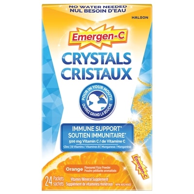 Emergen C Crystals Orange Flavour 24 ea, $0.73/1ea