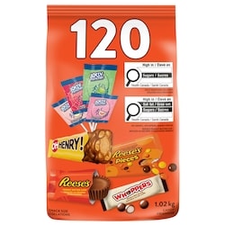 Hershey's Assorted Chocolate & Candy Bag 1.02 kg, $2.25/100g