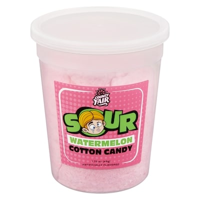 Johnvince Foods Cotton Candy Sour Watermelon 49 g, $8.14/100g