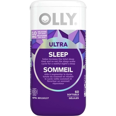 OLLY Ultra Strength Sleep Softgels, Sleep 60 ea, $0.48/1ea