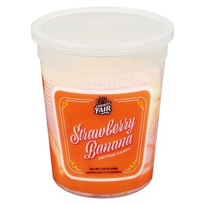 Johnvince Foods Cotton Candy Strawberry Banana 49.62 g, $8.14/100g