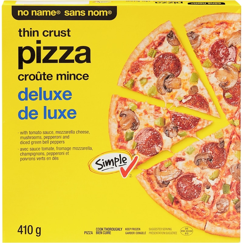 Thin Crust Deluxe Pizza