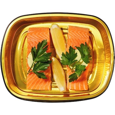 null Salmon with Hollandaise Butter Entrée 360 g, $3.89/100g