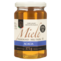 ADI Apicoltura Organic Italian Raw Acacia Honey - 375 g | Fortinos
