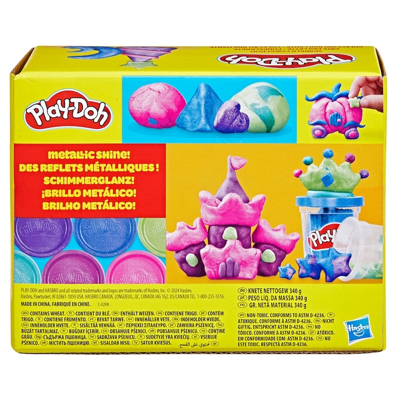 Play-Doh 6 Pack Sparkle Collection Arts And Crafts Toys