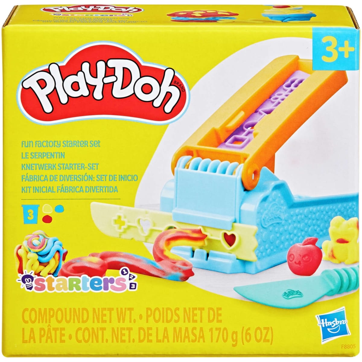 Hasbro Play-doh, coffret starter le serpentin avec pâte à modeler 1 ea, 5,00 $/1ch