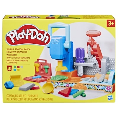 Hasbro Play-Doh, coffret Mon petit bricoleur, jouet préscolaire avec pâte à modeler pour filles et garçons, à partir de 3 ans 1 ea, 30,00 $/1ch