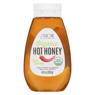ADI Apicoltura Organic Italian Raw Hot Honey 250 g, $7.60/100g