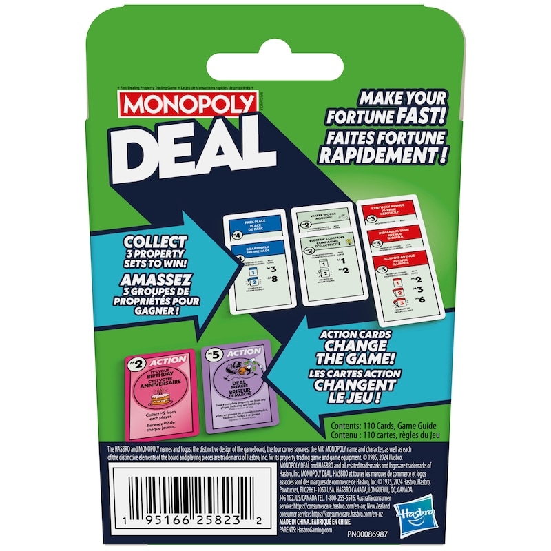 Monopoly Deal Card Game