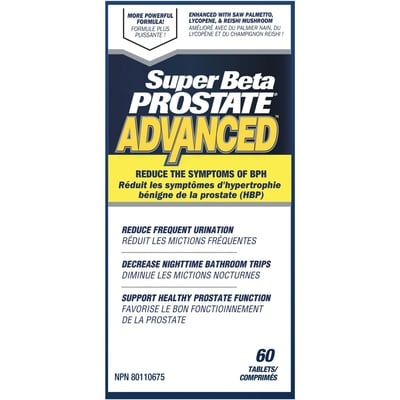 Super Beta Prostate Prostate Advanced 60 ea, $1.18/1ea