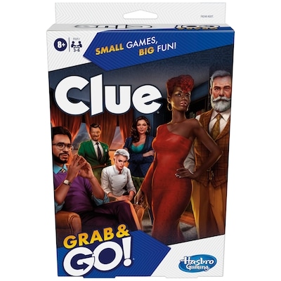 Hasbro Grab and Go Games Assortment  1 ea, $10.00/1ea