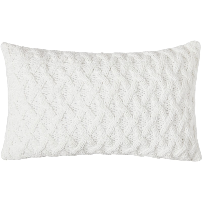 Knitted Chenille Cushion