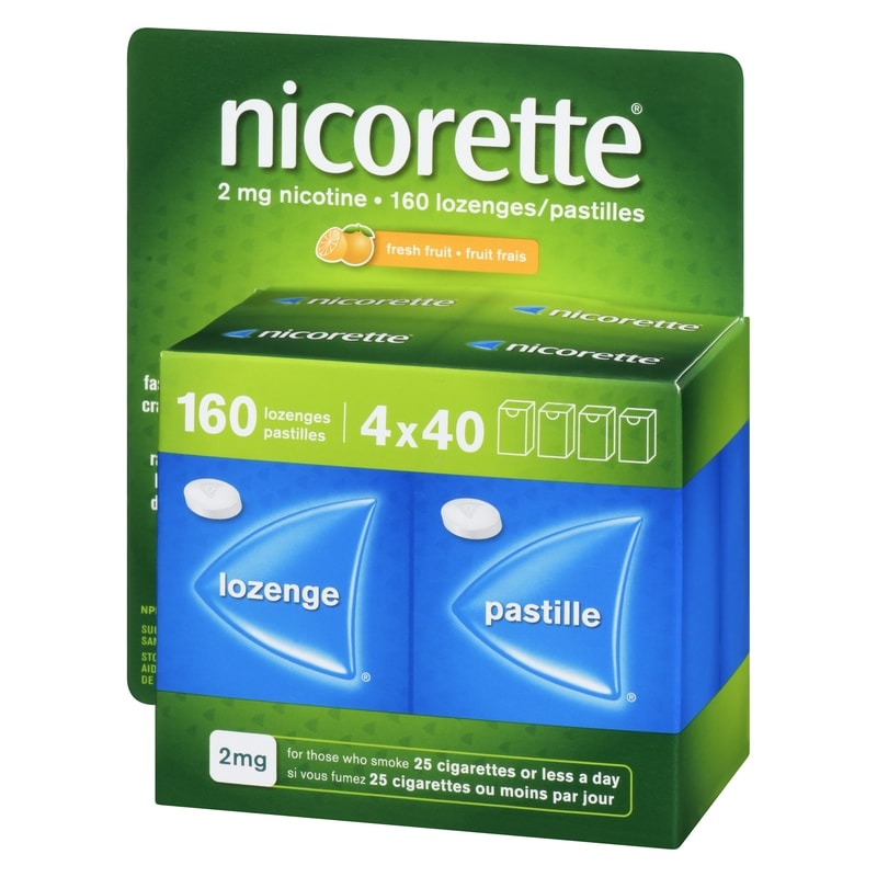 Nicotine Lozenges, 2 mg, Fresh Fruit