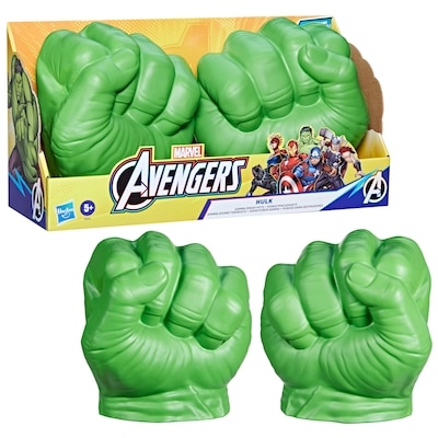 Marvel Avengers, jouet de déguisement Gants fracassants de Hulk