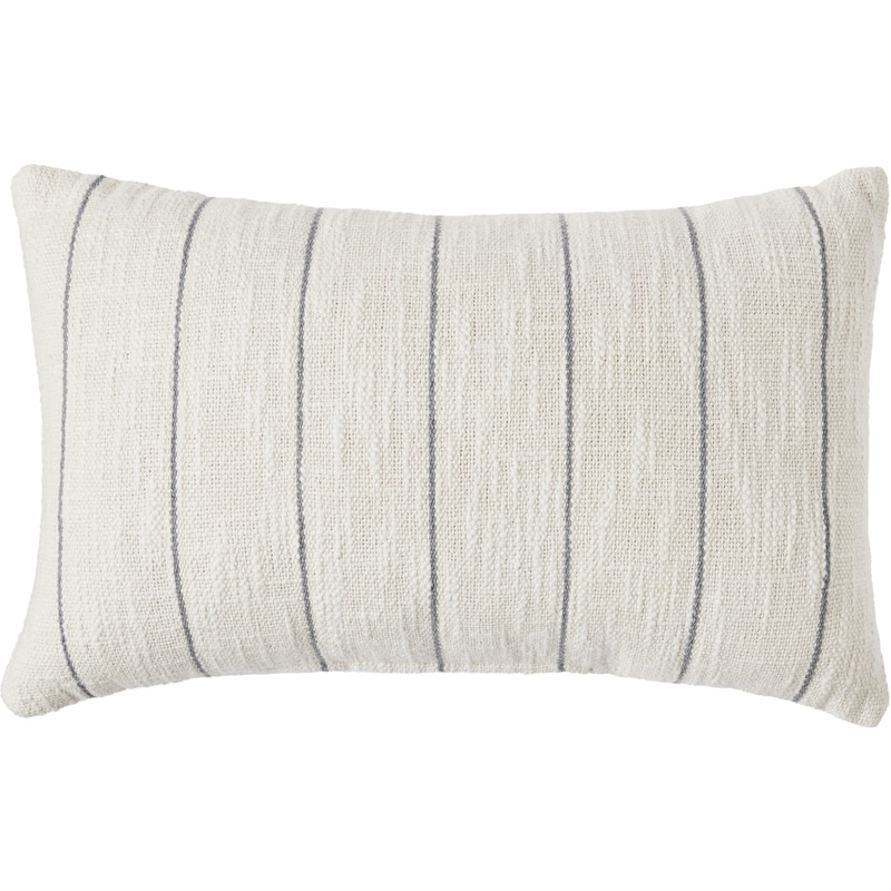 Oblong Striped Cushion