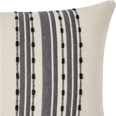 Oblong Cushion with Tufting