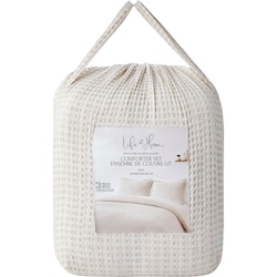 Life at Home King Waffle Dream Comforter 3 Piece Set 1 ea, $120.00/1ea