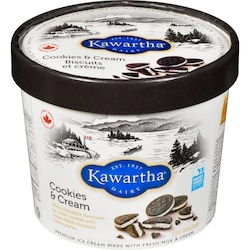 Kawartha Premium Ice Cream Made With Fresh Milk & Cream Cookies