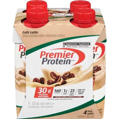 Premier Protein Shakes Café Latte 1.3 l, $1.23/100ml