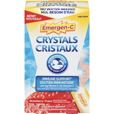 Emergen C Crystals Strawberry Flavour 24 ea, $0.58/1ea
