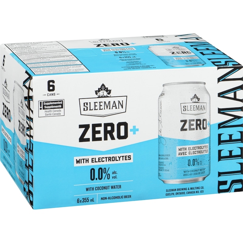 Zero+ Non-Alcoholic Beer With Electrolytes With Coconut Water